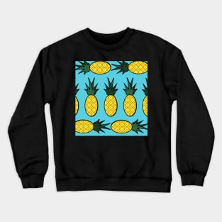 Simplified Pineapple Pattern Crewneck Sweatshirt